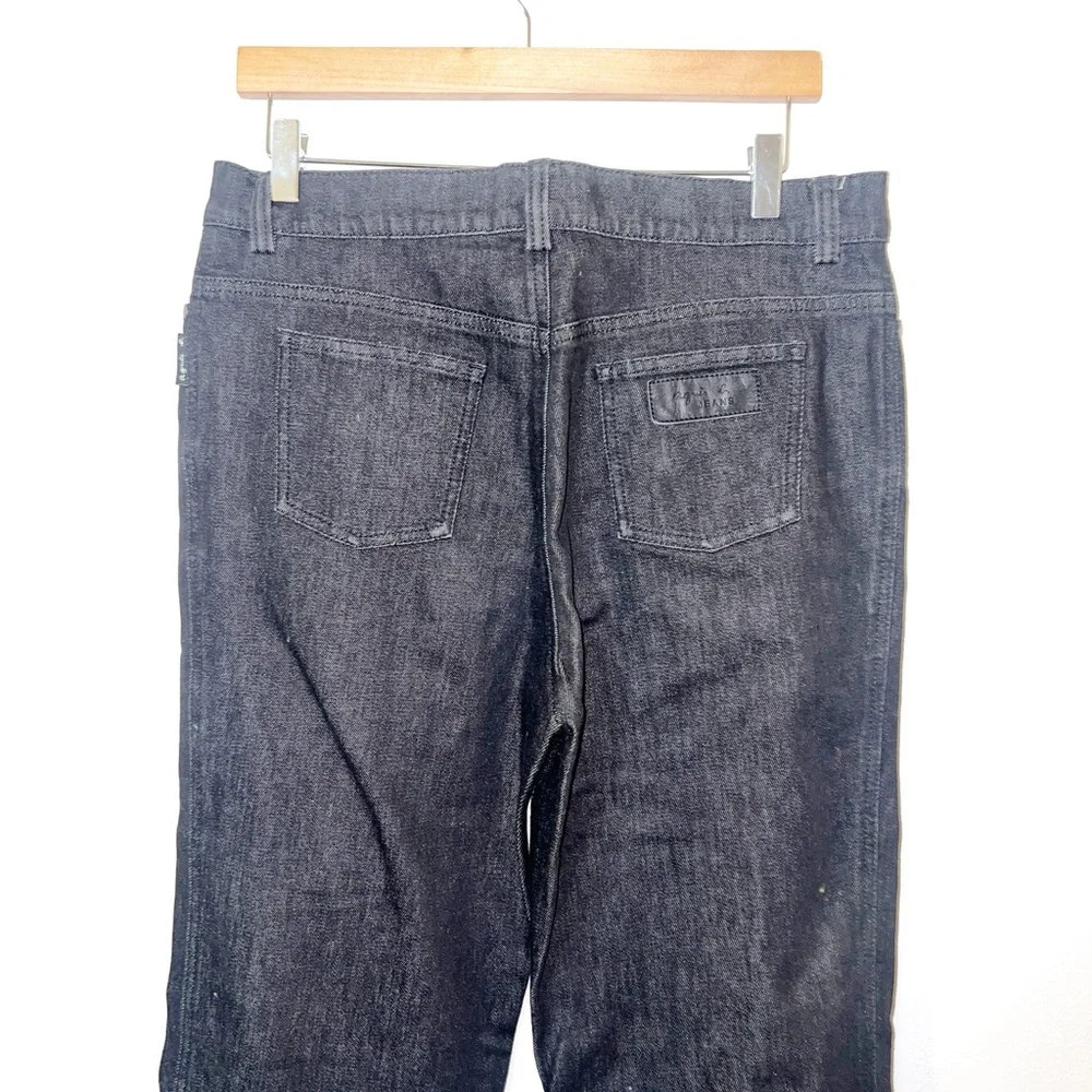 Agnes b. Paris black Straight-Leg relaxed dark wash Jeans
